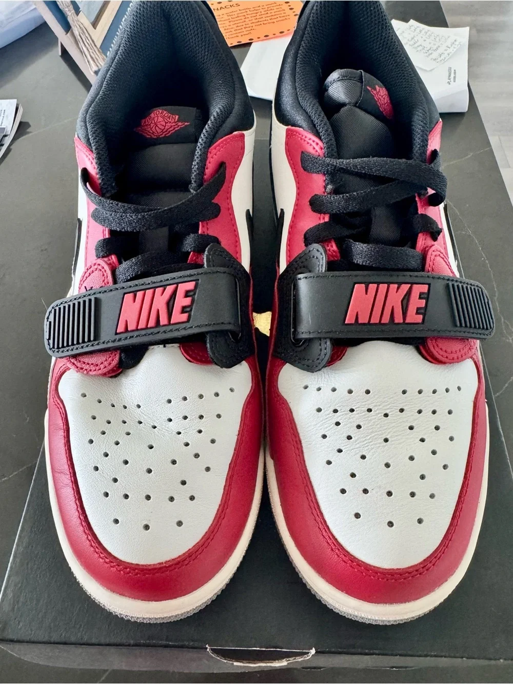 Nike Jordan Men's Red, Black & White Men’s Size 8